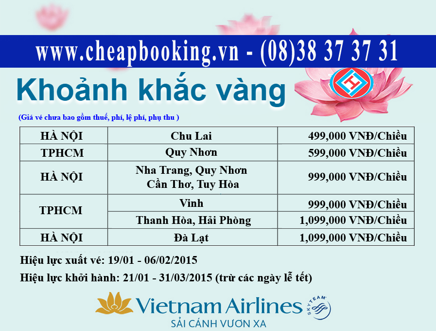 “Khoảnh khắc vằng số 1" năm 2015 của  Vietnam Airlines
